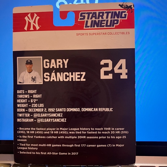 Yankees Superstar Collectable Action figure - Picture 2 of 2